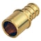 Apollo 1/2 in. Brass PEX Barb x Male Copper Sweat Adapter APXMS1212 - alternate 1